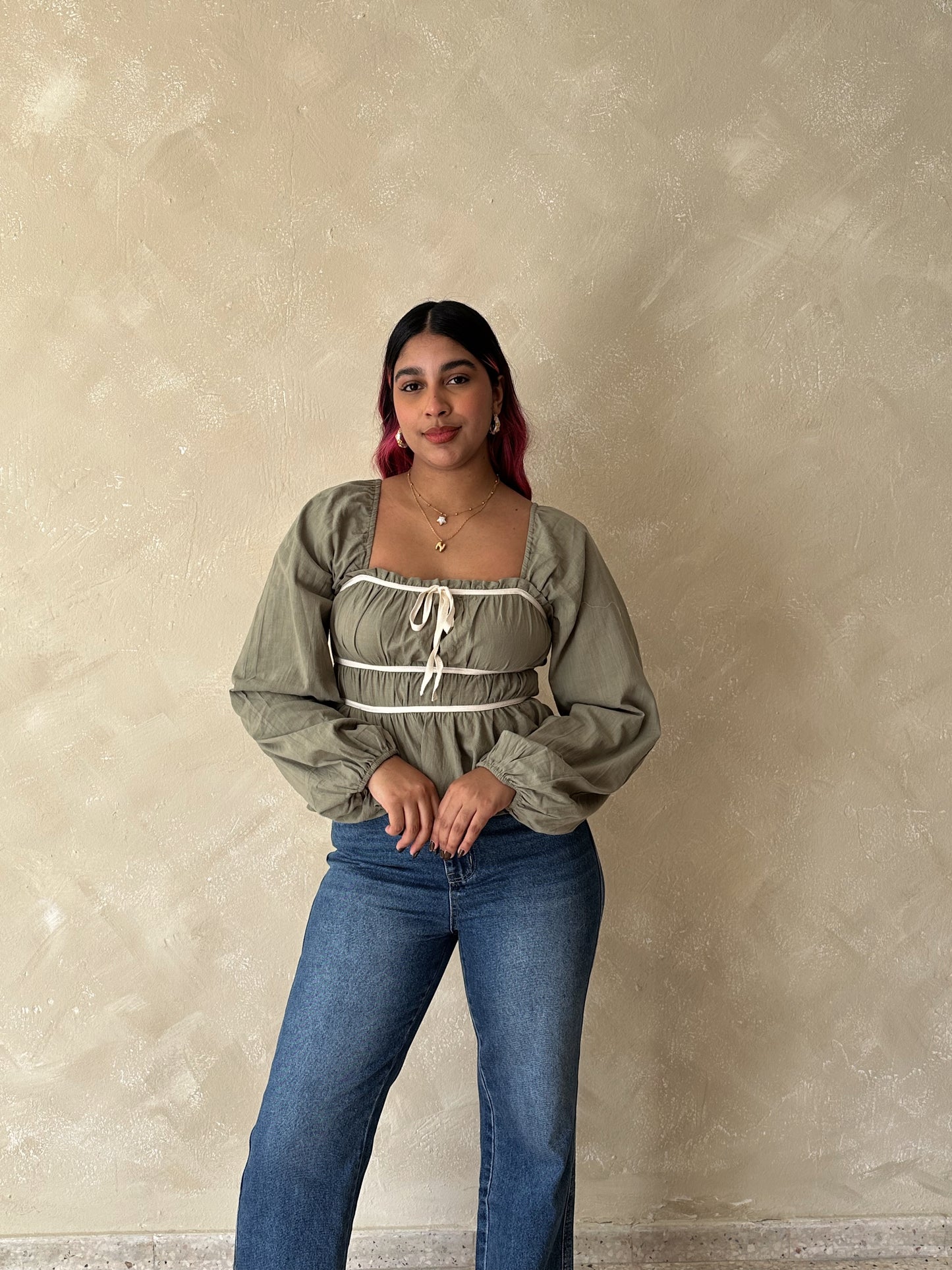 Olive top