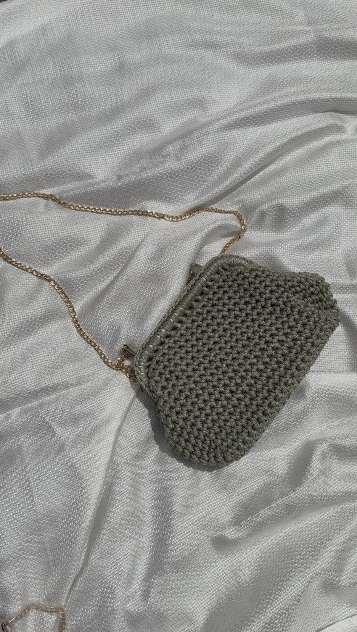 Anastasia bag / Sage