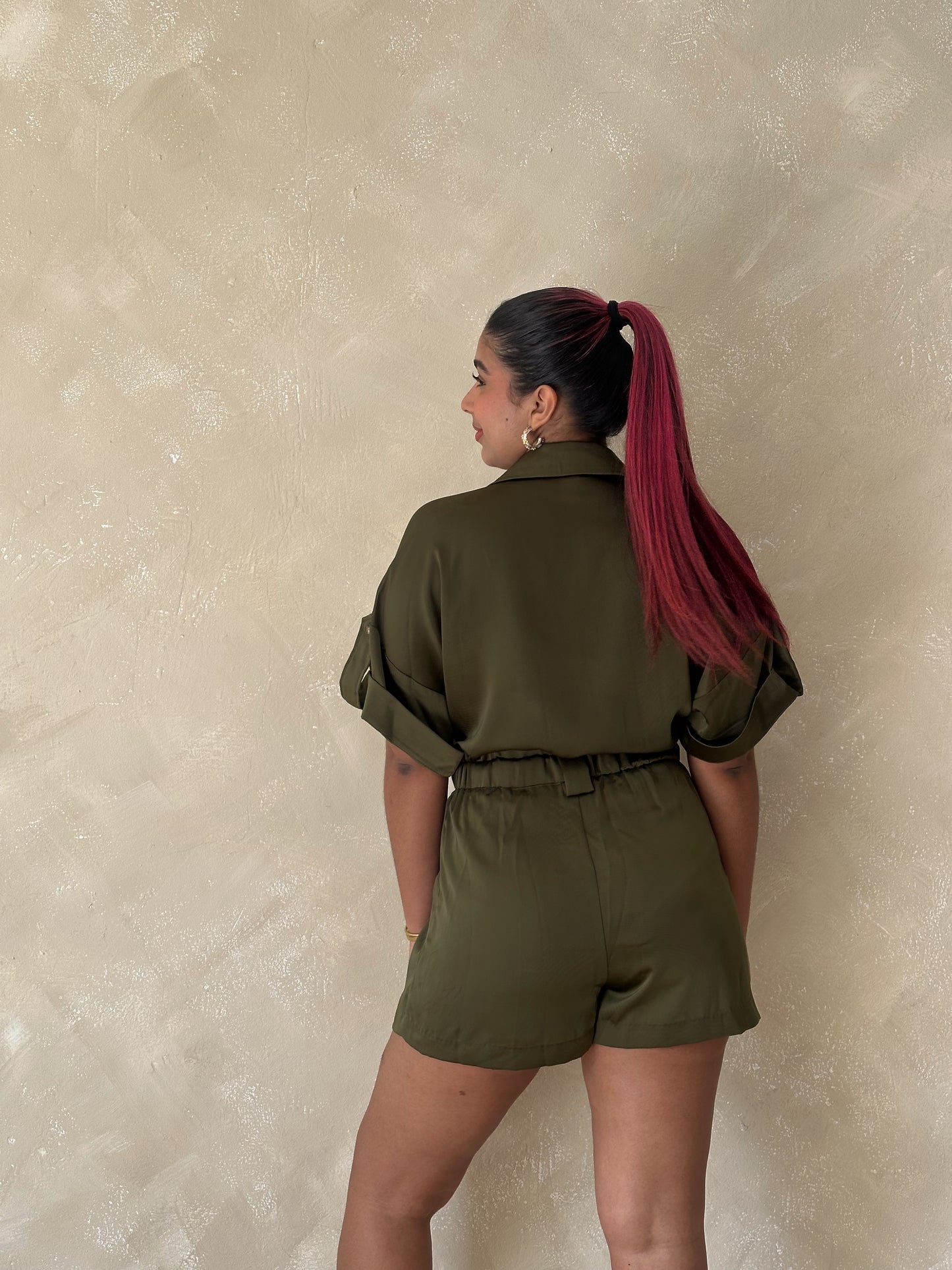 Olive romper