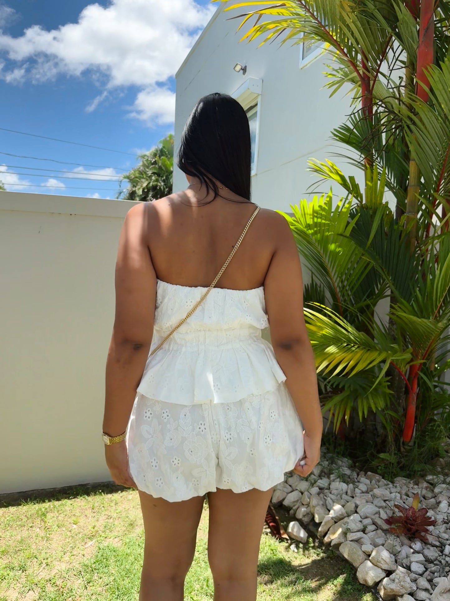 Capri white set