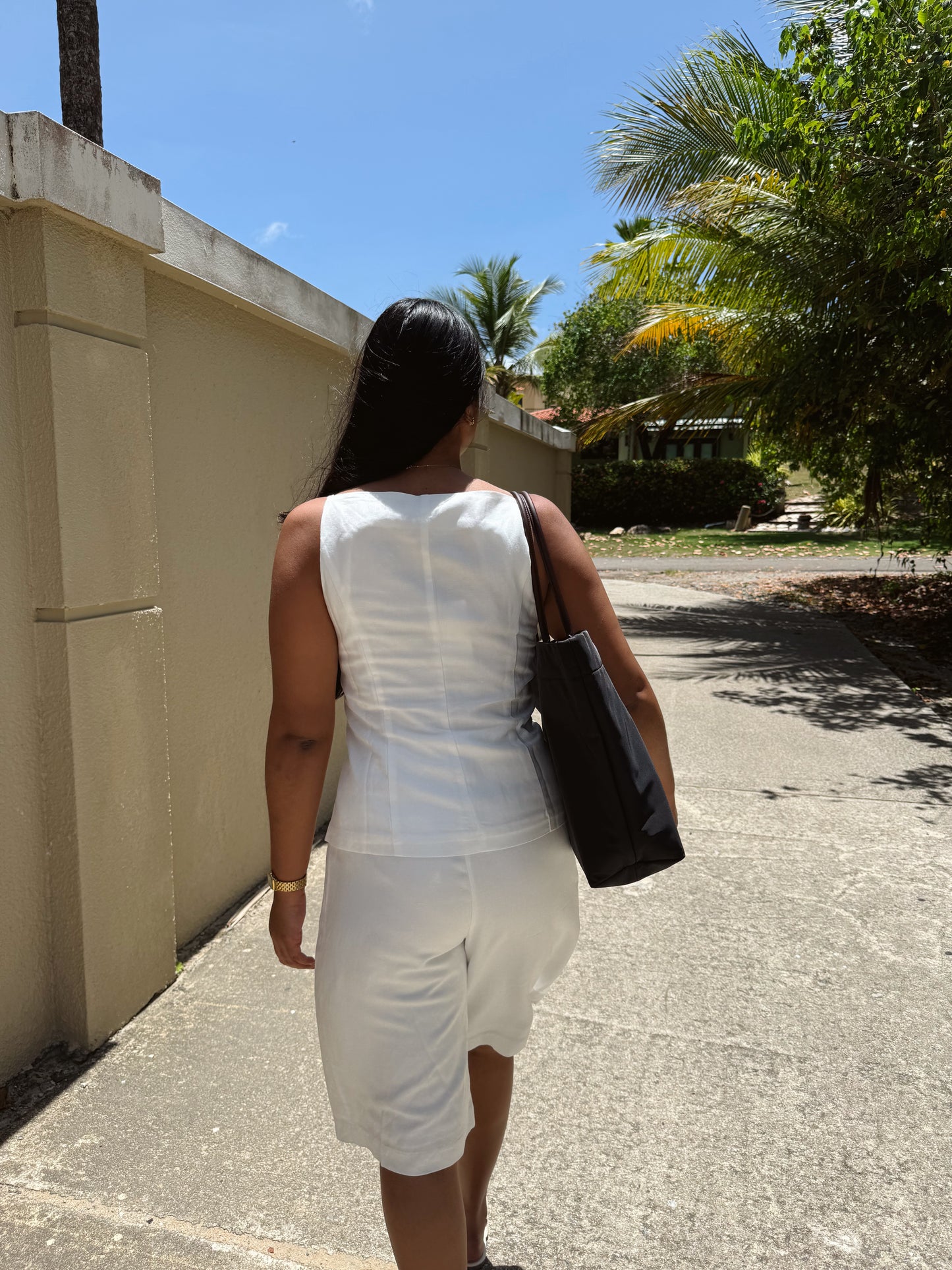 summer linen set