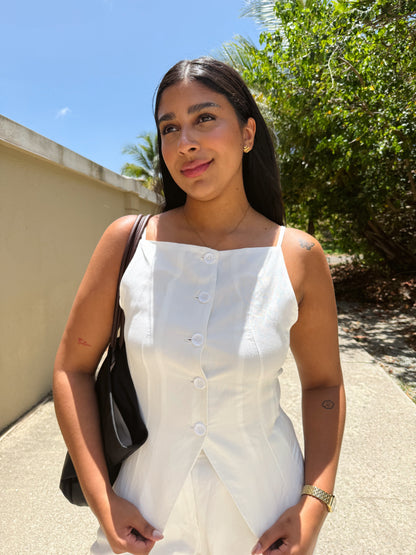 summer linen set