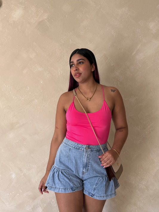 Short denim