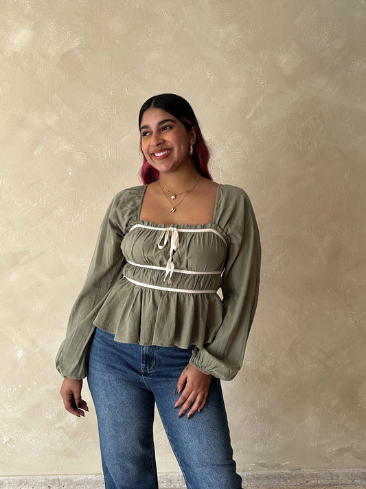 Olive top