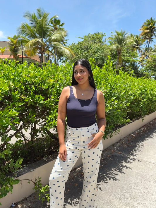 Coastal dot pant
