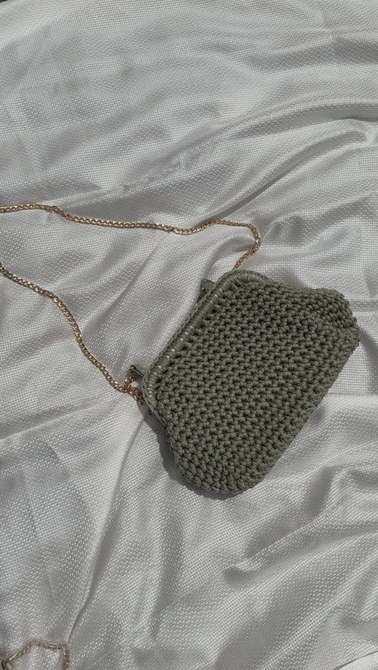 Anastasia bag / Sage