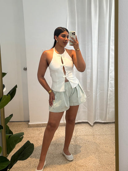 Top blanco
