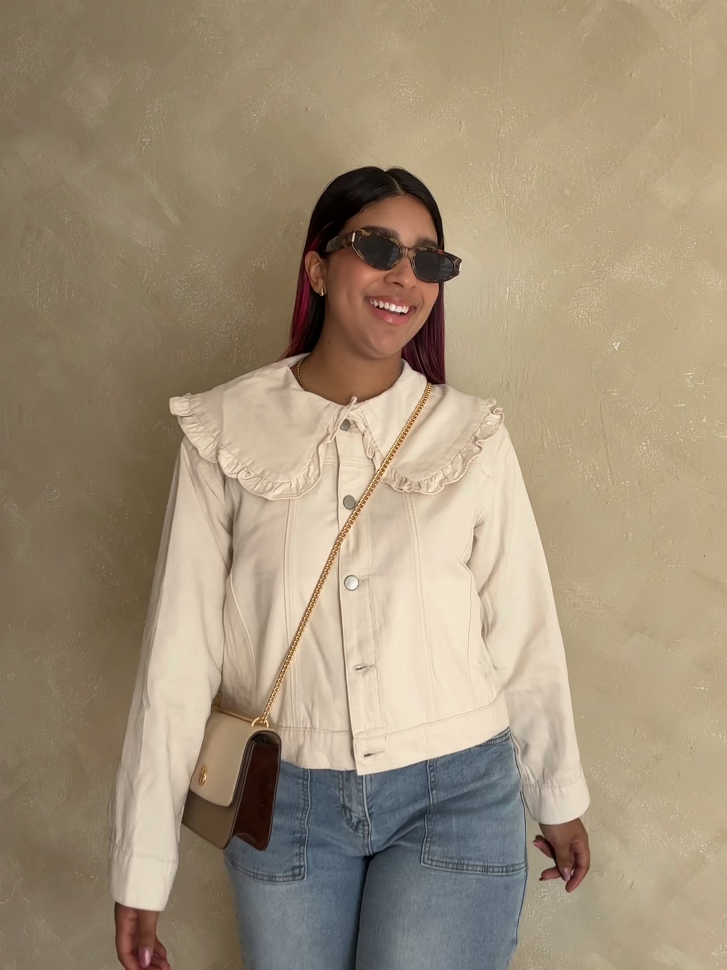 Cream jacket