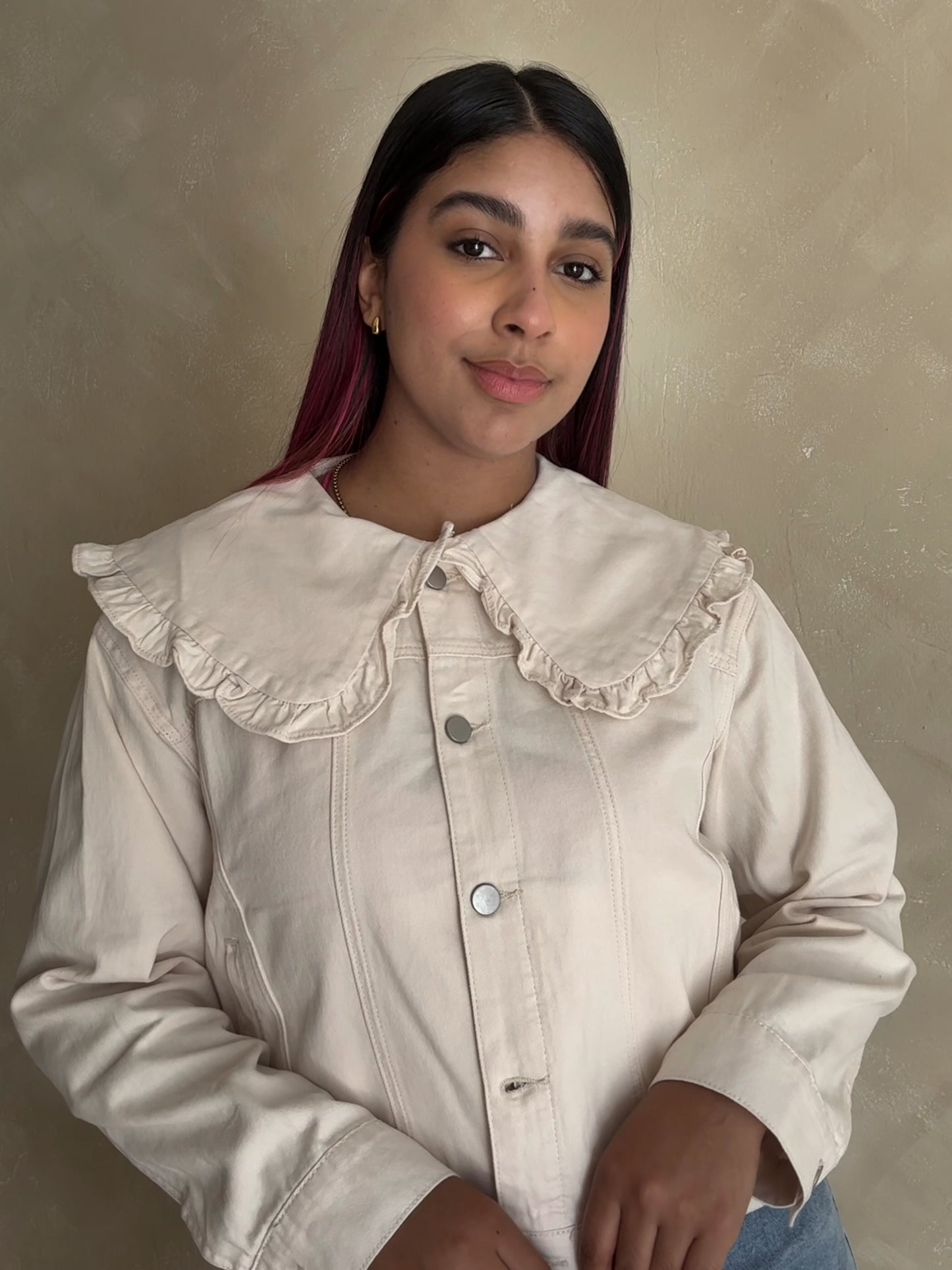 Cream jacket
