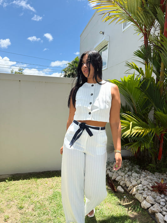 Monaco line vest