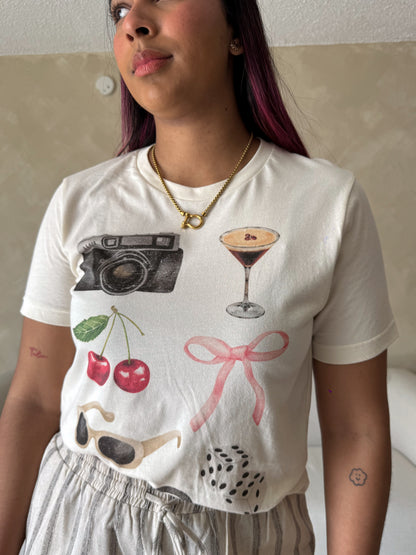 Camiseta de cosas favoritas