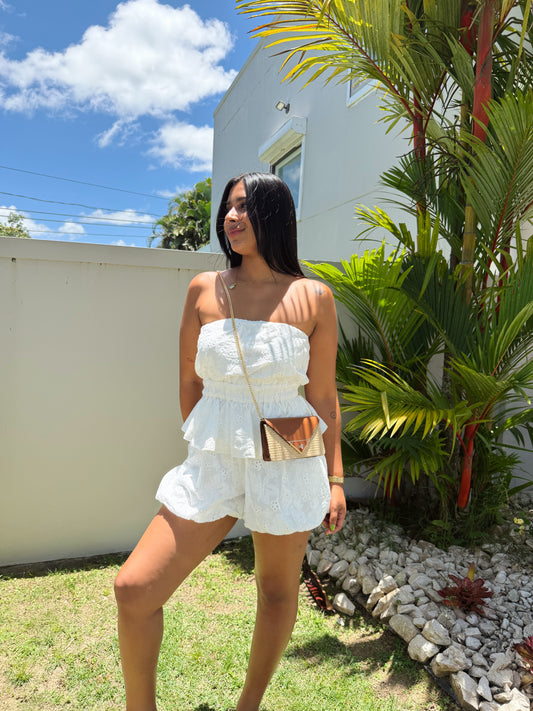 Capri white set