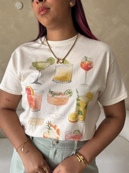 camiseta de cóctel