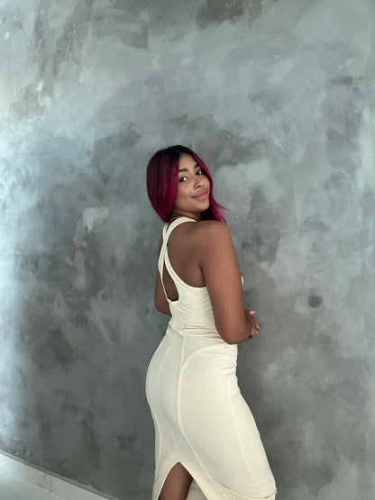 Vestido Crema
