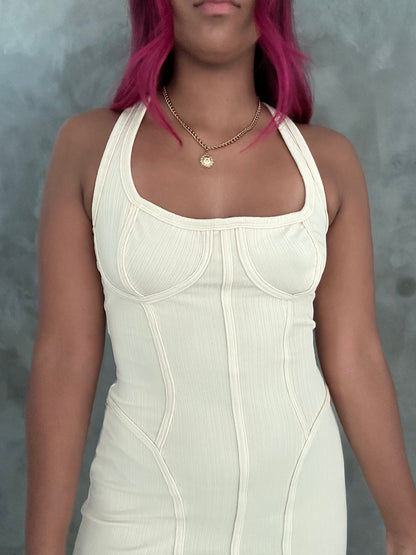 Vestido Crema